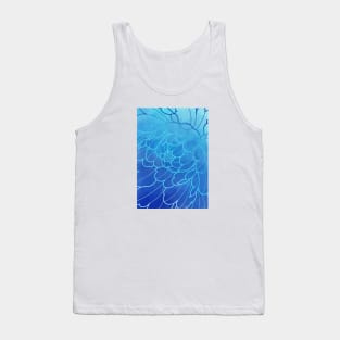 giant blue peony flower Tank Top